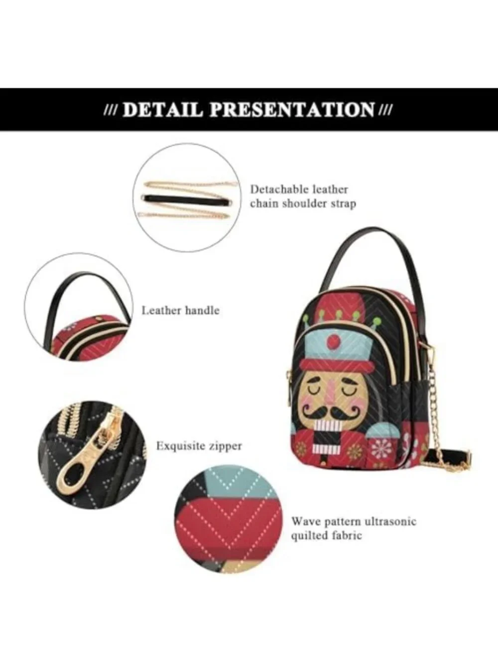 Stylish Crossbody Cell Phone Purse Handbag - Durable Shoulder Bag for Everyday